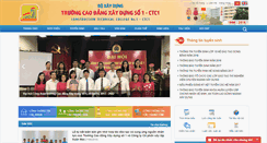 Desktop Screenshot of ctc1.edu.vn